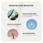 HUMIDE All-in-One Keratin Hair Booster Hair Perfume Spray | 3-in-1 Repair, Moisture & Shine (100 ml) - Image 3